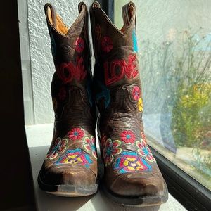 Old gringo "love" short boots